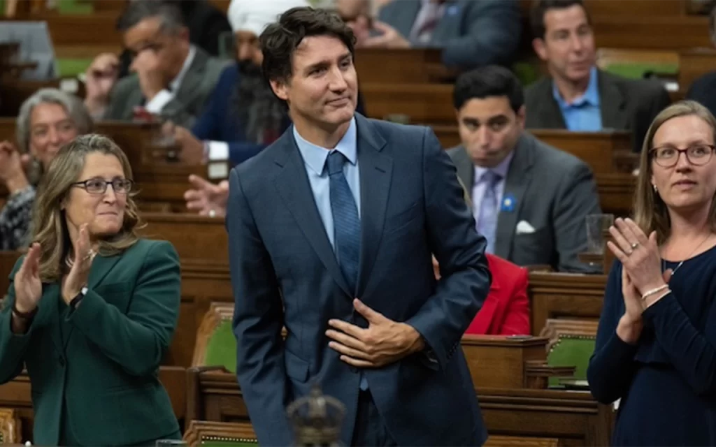 Canadian PM Justin Trudeau
