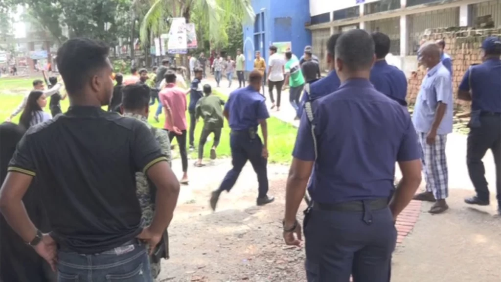 BCL ran away from the police to celebrate Hasina's birthday