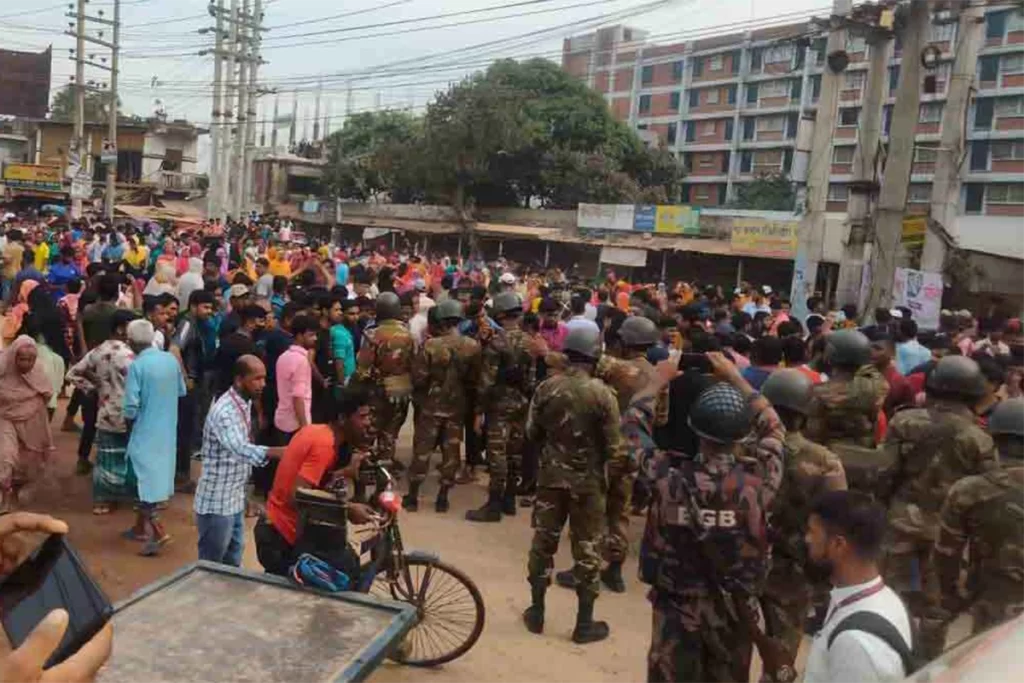 গার্মেন্টসে অস্তিরতা