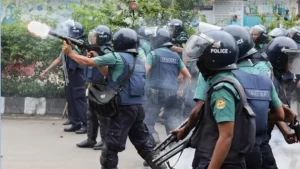 police fired on stuent on July august